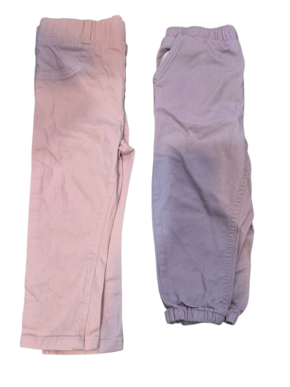 Garanimals Pink and Lavender Girls Joggers and Pull-On Pants